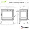 Чавунна піч KAWMET Premium PROMETEUS S11 ECO (8,5 kW)