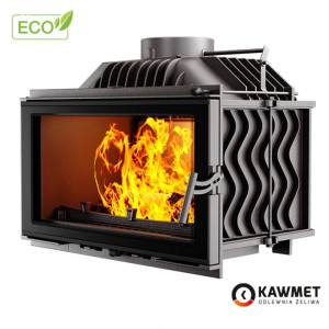 Камінна топка KAWMET W16 Black (9.4 kW) EСO