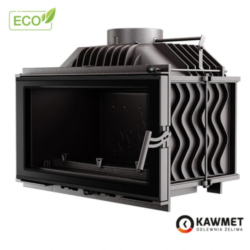 Камінна топка KAWMET W16 Black (9.4 kW) EСO