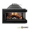 Камінна топка KAWMET W16 PB Black (13.5 kW) ECO
