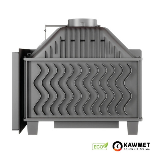 Камінна топка KAWMET W16 PB Black (13.5 kW) ECO